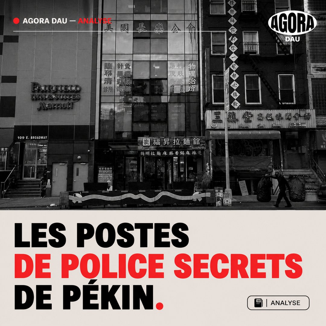 Les postes de police secrets de Pékin — analyse à venir d'Agora Dau
